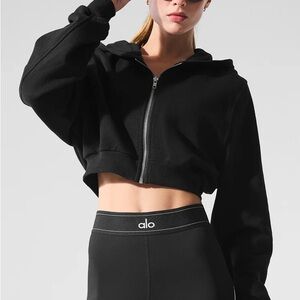 ALO Yoga Sweet Escape Zip up Hoodie